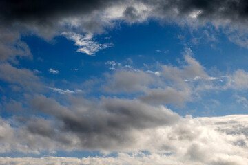 Fototapeta premium blue sky with clouds