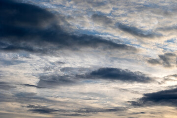 clouds in the sky