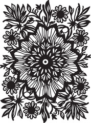 Laser Cut Floral Ornament Bundle