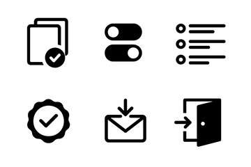 Modern UI and Web Design Icons