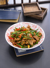 Jiangxi home-style stir-fried pork	