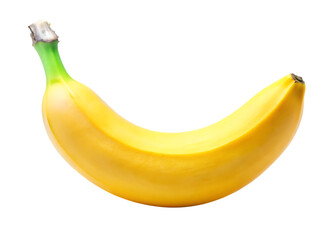 Single Ripe Yellow Banana
isolated on white background ,PNG.AI Generated.