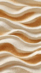abstract wave texture elegant 3d golden cream pattern design, abstract wave texture modern background for luxury artwork