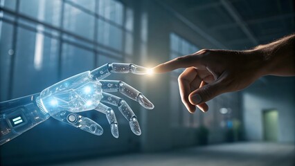 Businessman hand holding car key with abstract network technology concept