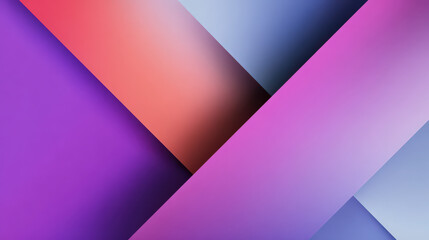 modern blank flyer with diagonal gradient split