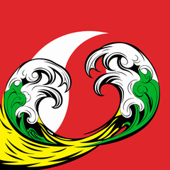 abstract floral ornament