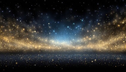 Cosmic, glittering expanse