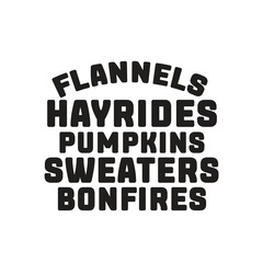 flannels hayrides pumpkins sweaters bonfires