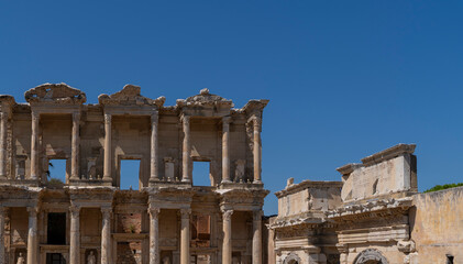 Obraz premium The Ancient Celsus Library in Ephesus