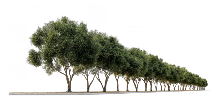 a row of trees, jpeg, png, transparent