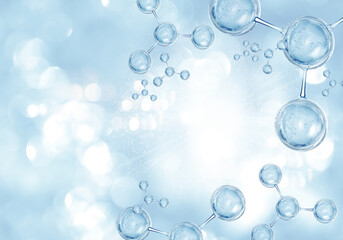 molecule and chromosome background for cosmetic product
