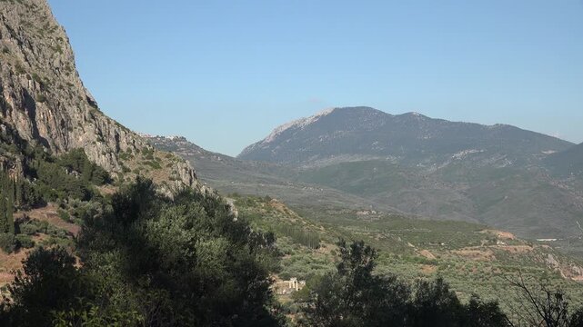 View from Delphi Sanctuary