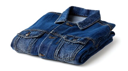 Stylish Blue Denim Jacket for Men and Women Offering Classic Appeal and Modern Comfort