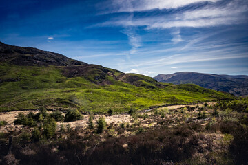 Hike to Merrick Scotland mountains