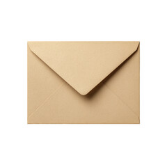 A closed light beige envelope