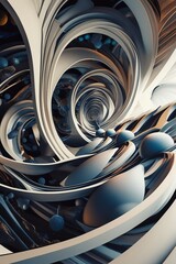 abstract fractal background