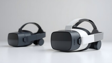 headphones on a white background
