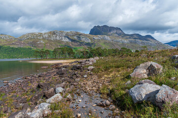 Slioch and Loch Maree, Scotland, UK