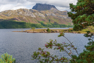 Slioch and Loch Maree, Scotland, UK