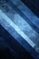 Abstract Diagonal Lines On Dark Blue Grunge Background