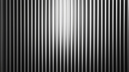 Metallic pipe wall with intricate light interplay, ideal for industrial aesthetics, architectural visualization, and artistic compositions