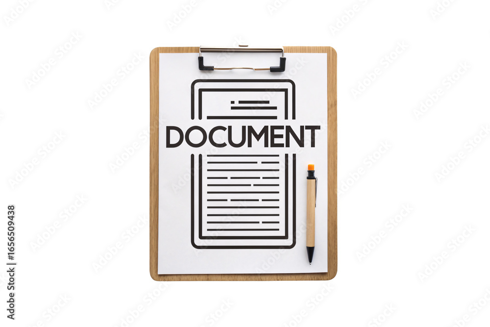 Poster clipboard with 