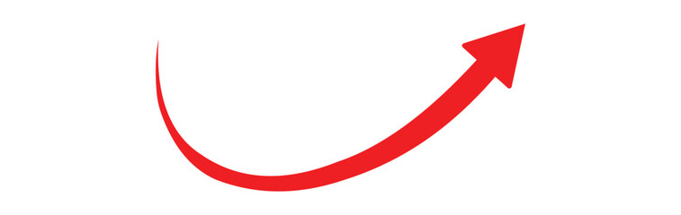 arrow indication statistic. Trade infographic. Profit arow Vector illustration