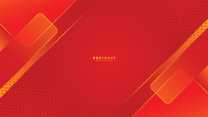 Abstract red and yellow background. Design for poster, template on web, backdrop, banner, brochure, website, flyer, landing page, presentation, certificate, and webinar	