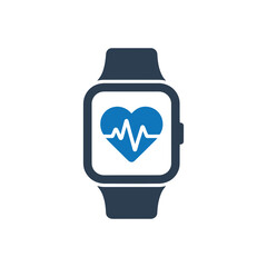 Smartwatch Heart Monitoring icon