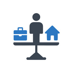 Work-Life Balance Icon