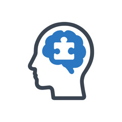Cognitive Puzzle Icon
