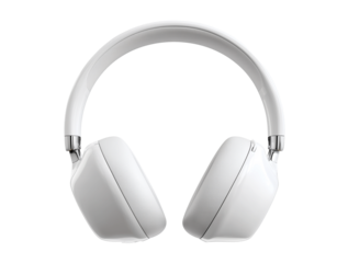  Headphone Music Icon 3D isolated on transparent background, Clipart png