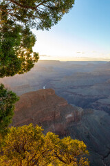 Grand Canyon desert landscape under golden light