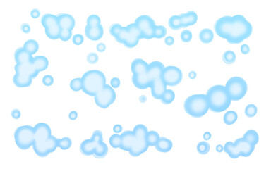 Blue watercolor splatter pattern background