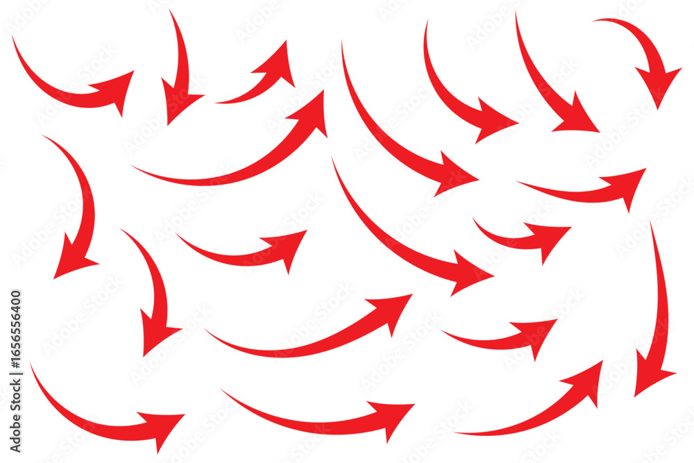 Poster arrow icon set, arrow icon vector . black long up arrow icon vector . arrow pointing upward.