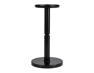 Decorative metal candle holder home decor accessory isolated on transparent background PNG