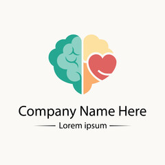 Modern  and simple Mental Health Logo Design