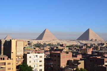 panoramic view of the city of cairo egipt © Anderson
