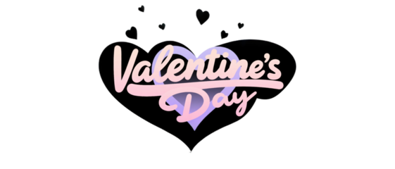 Valentine's Day Heart Design with Minimalist Copy Space and Abstract White Background