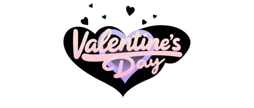 Valentine's Day Heart Design with Minimalist Copy Space and Abstract White Background