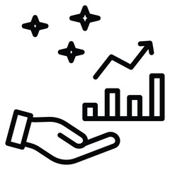 Business Potential Unleashed Icon Line Vector Illustration