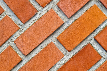 Red Brick Wall Texture for Construction and Architectural Design
