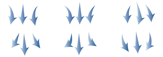 Abstract vector illustration of airflow and temperature concept. Features curved arrows, hot and cold waves, AC, heater, and HVAC elements. Transparent background for clean, futuristic energy designs.