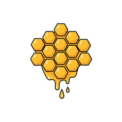 honey comb design very cool 