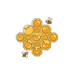 honey comb design very cool 