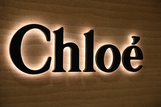 Shanghai,China-August 16th 2025: Chloe company brand logo 