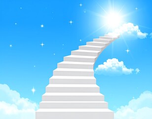 White stairway to heaven