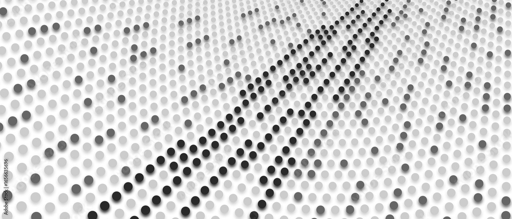 Poster abstract gradient halftone dots background pop art