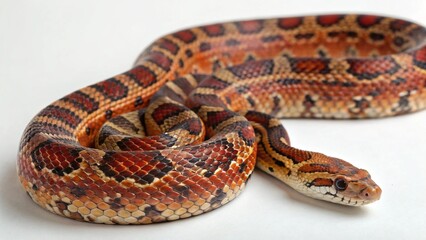 Fototapeta premium Jamaican Boa on studio background