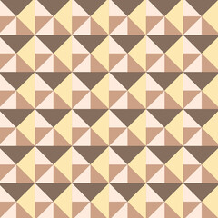 Obraz premium Modern geometric pattern with warm earthy tones creates sophisticated background for design projects